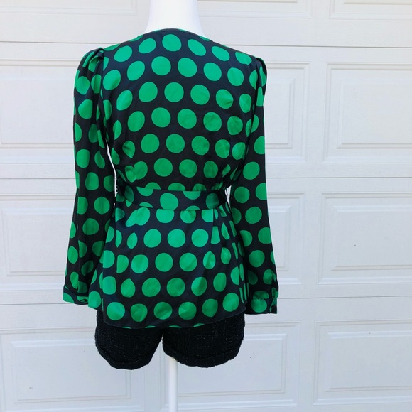 Size PM/ International Concepts wrap blouse - Picture 3 of 5